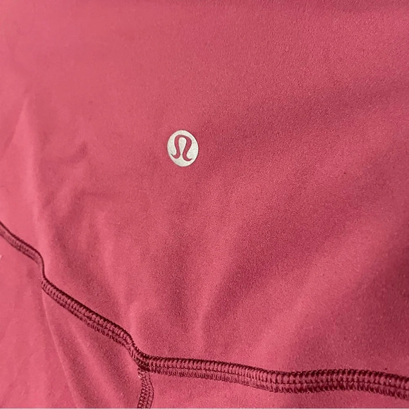 Lululemon Align Crop 21" Misty Merlot 6 - Picture 7 of 10